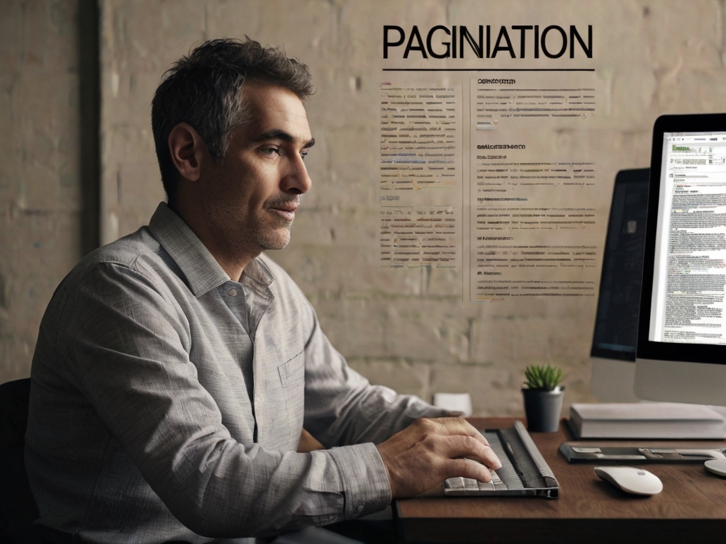 Whether you are using pagination in a correct way?